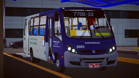 Neobus Thunder II VW 9 150 EOD Padrão SP para o Proton Bus Simulator