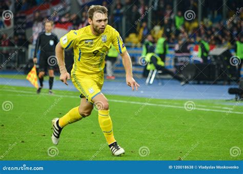 KIEV, UKRAINE - October 09, 2017: Alexander Karavaev during the ...