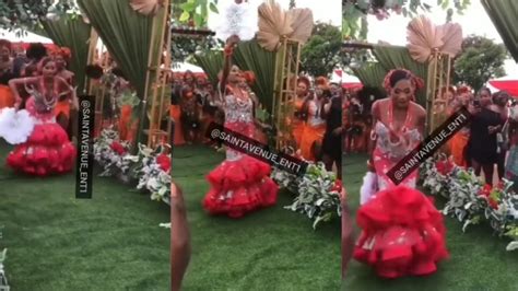 Bride Puts Everybody In Awe After Exhibiting Crazy Dance Moves At Her