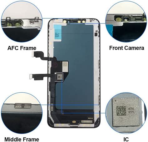 For Iphone Xs Max Oled Display Touch Screen Digitizer Replacement Kit