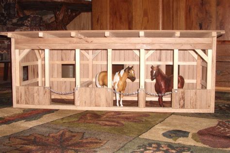 Diy Horse Barn Toy