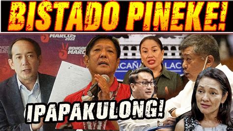 Bistado Ang Modus Pres Marcos Pineke Ang Perma Ipapakulong Vic