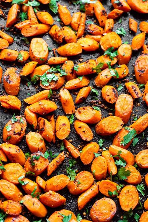 Cumin Roasted Carrots Food Faith Fitness