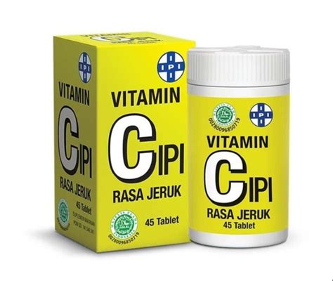 Jual Vitamin C Ipi Vit C Ipi 50 Mg Isi 45 Tablet Suplemen Makanan