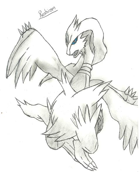 Reshiram By Skybluearts On Deviantart