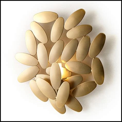 Applique 107 Multileaves Gold