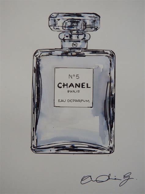 Chanel No 5 Drawing