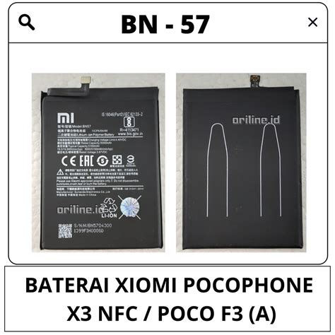 Jual Baterai Bn Bn Xiaomi Pocophone X Nfc Poco F Batere