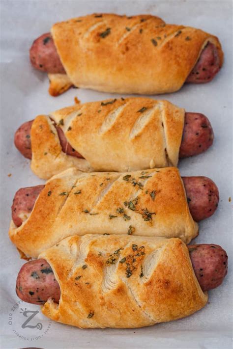 Sausage Crescent Rolls Ready In Under 30 Mins Our Zesty Life