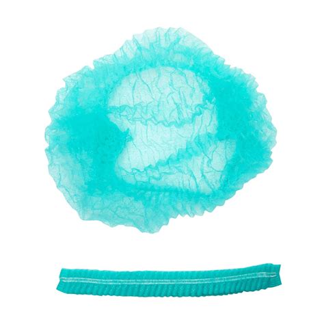200 Pack Green Disposable Hair Nets - Bouffant Food Service Covers for