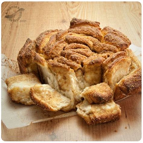 Pan Dulce De Canela En Láminas O Cinnamon Sugar Pull Apart Bread