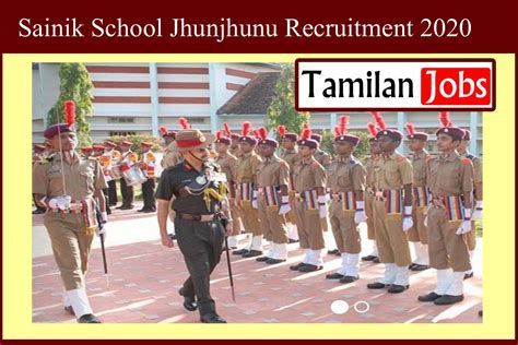 Sainik School Jhunjhunu Recruitment 2020 Out - Librarian Jobs