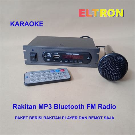 Jual Rakitan Mp Player Bluetooth Fm Radio Ada Colokan Mic Shopee