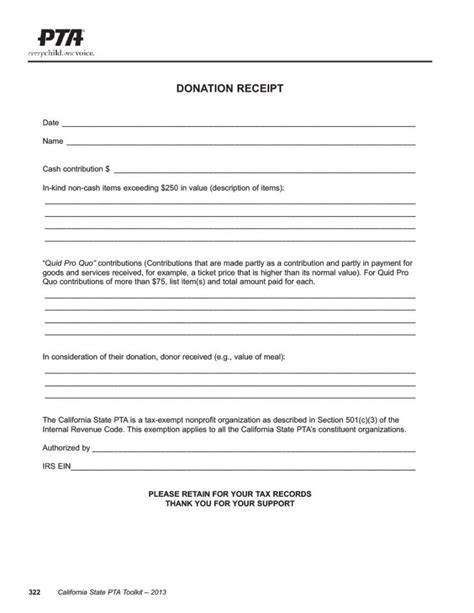 Explore Our Sample Of T In Kind Donation Receipt Template Receipt