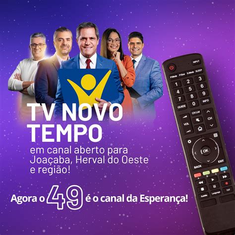 Tv Novo Tempo Inaugura Sinal Aberto Em Joa Aba Not Cias Adventistas