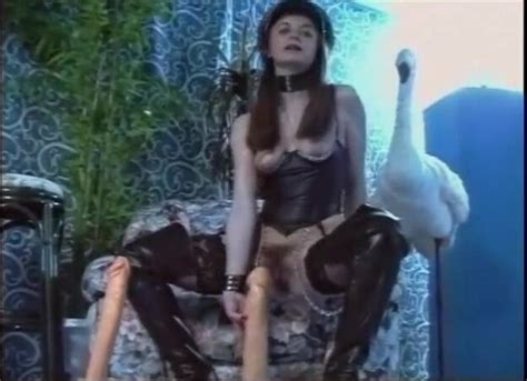 Porn Celine Anal Leather Video