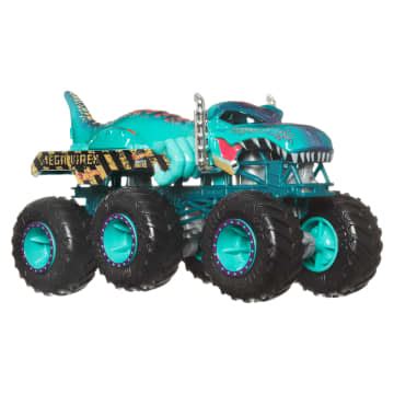 Hot Wheels Monster Trucks Veh Culo De Juguete Camiones Remolque Sorpresa Escala