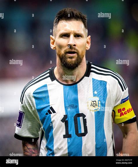 Doha Qatar Th Dec Lionel Messi Arg A Argentina Croatia