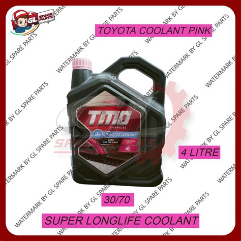 Original Toyota Super Longlife Coolant Tmo Red Color Chemical