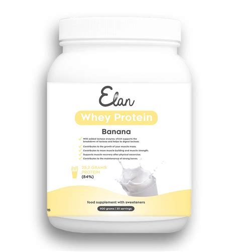 Whey Protein Banaan Elan