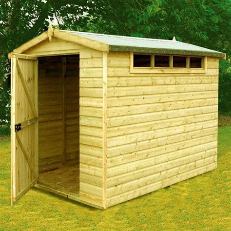 Goodwood Security Professional Tongue And Groove Apex Shed 8 X 6 Approx Norfolk Sheds