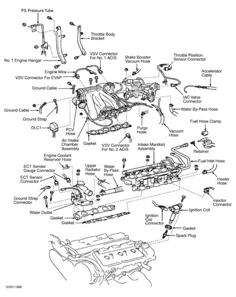 2000 Lexus Es300 Engine Diagram In Addition Nissan Pathfinder Throttle