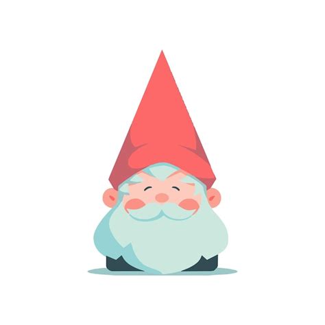 Premium Vector Christmas Gnome In Flat Style Isolated On Background