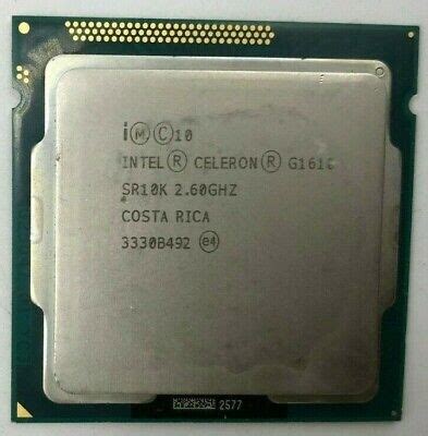 INTEL Celeron G1610 SR10K - 2,60GHz - Dual Core - Sockel FCLGA1155 #488 ...