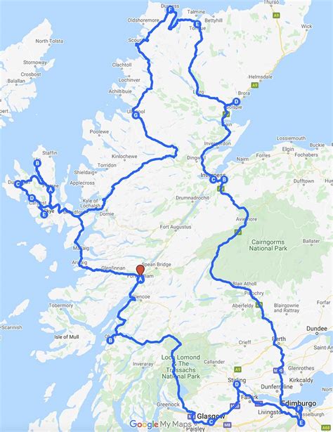 Itinerario In Scozia On The Road Per 11 Giorni Edimburgo Highlands E Skye