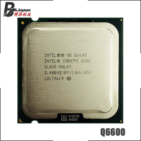 Intel Core 2 Quad Q6600 2.4 GHz Quad Core CPU Processor 8M 95W 1066 LGA ...