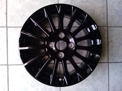 Roda Aro 16 Original Ford New Fiesta Titanium Preto Avulsa Mercado