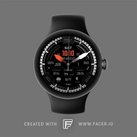 Tomaja Design Hoth1 Watch Face For Apple Watch Samsung Gear S3