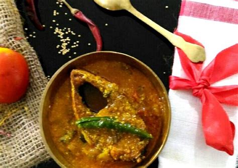 Hilsa fish with mustard and melon seeds Recipe by Daisy Ahmed - Cookpad