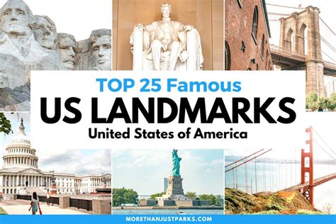 Famous Us Landmarks Map Nyc