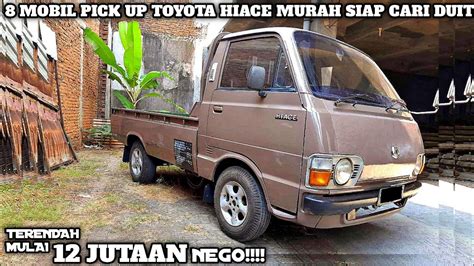 Harga Toyota Hiace Pick Up Bekas Murah Mulai Dari Jutaan Nego