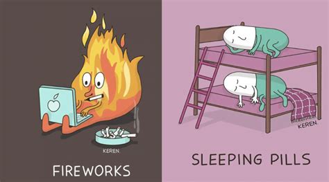 Clever And Funny Illustrations Showing The Literal Meanings Of Idioms