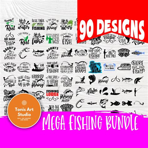 Fishing Svg Bundle Fishing Signs Lake Signs Svg Etsy Canada