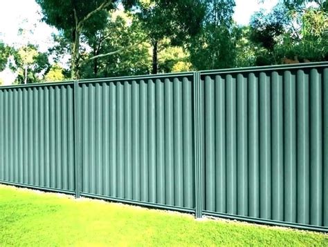 The Cost Of Installing A Corrugated Metal Fence - Rug Ideas