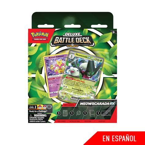 CARTAS DE POKEMON POKEMON TCG MEOWS QUAQ EX DLX BAT DE SPA XtremePlay