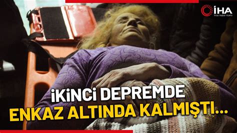 Nermin Teyze 31 Saat Sonra Enkaz Altından Sağ Olarak Çıkarıldı YouTube