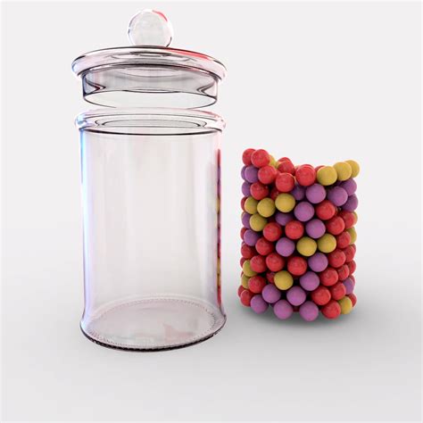 D Chewing Gum Jar