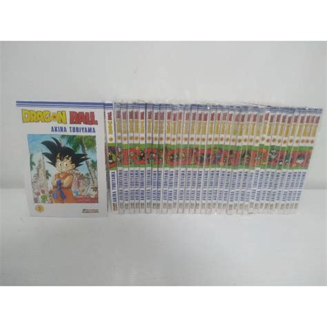 Coleção De Mangás Dragon Ball Box Set Volumes 01 Ao 42 Nova E Completa