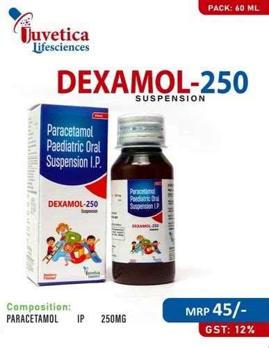 Paracetamol 250mg Suspension At Rs 45 Bottle Paracetamol Suspension