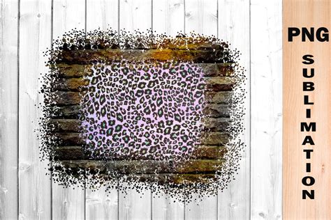 Background Brown Brick Leopard Png Graphic By Tantapat2385 · Creative