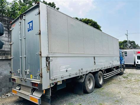 2020 Isuzu Gigamax 10wheeler Wingvan 32ft 6WF1 Engine On Carousell