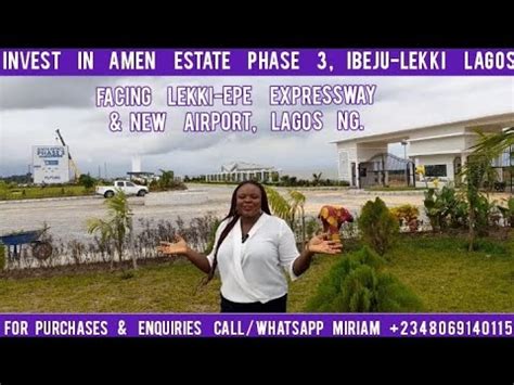 Amen Estate Phase Update Invest In Amen Estate Amen Estate Land