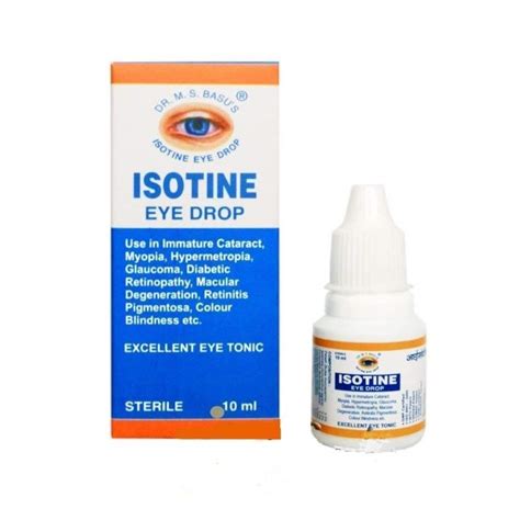 Buy Isotine Plus Eye Drops 10 Mililitre Ayurvedic Eye Drops Eye Care