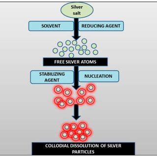 Schematic Of Ag Nps Synthesis By The Chemical Reduction Method