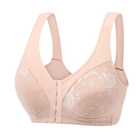 UPPADA Womens Bras No Underwire Full Support Womens Push Up Lace Bra