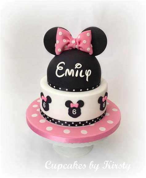 Minnie Decorated Cake By Kirsty Cakesdecor